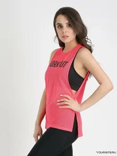 Спортивные майки для фитнеса женские