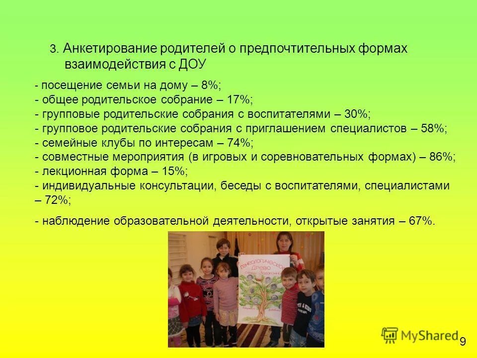 Итоговое родительское в подготовительной группе