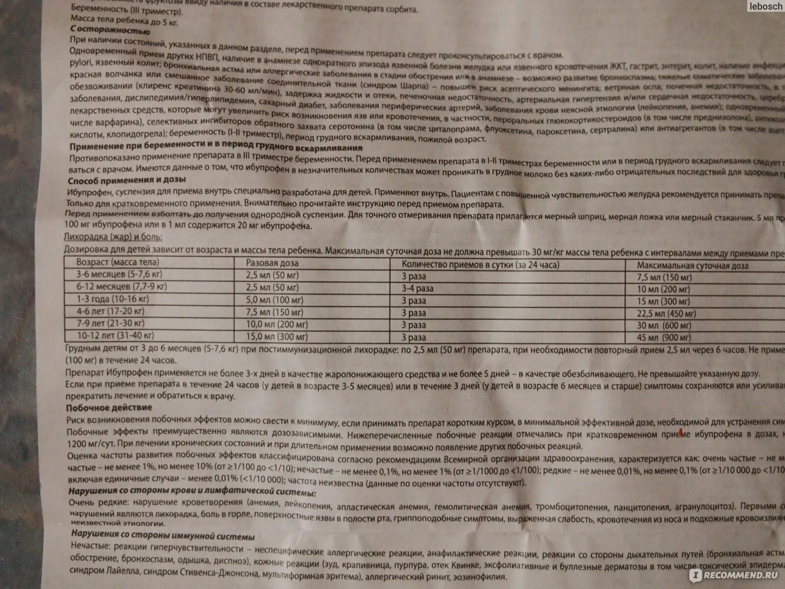 Можно давать парацетамол после ибупрофена. Максимальная суточная дозировка ибупрофена. Дозировка ибупрофена для детей.