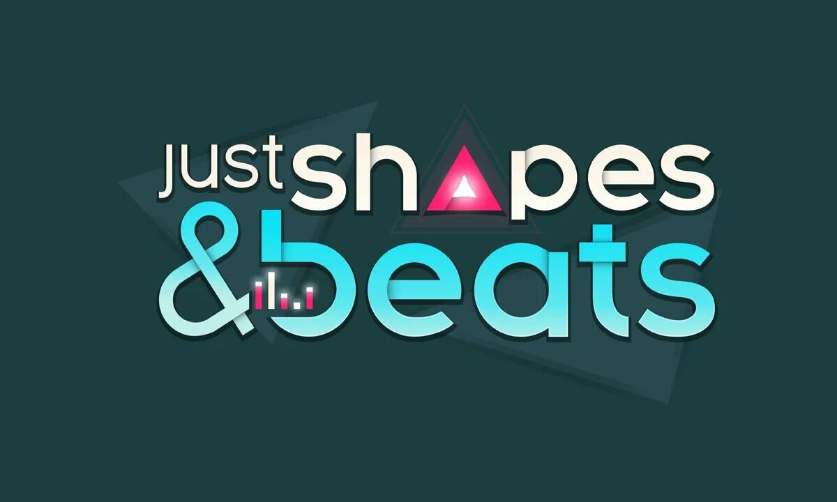 Just Shapes and Beats. Just Shapes and Beats фон. Jsab надпись. Just Shapes and Beats обои. This is just a game