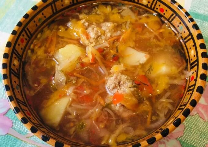 Щи с капустой в мультиварке рецепты. Щи кукпад. щи с фрикадельками. щи с фрикадельками и капустой. капустные щи с мясными шариками.