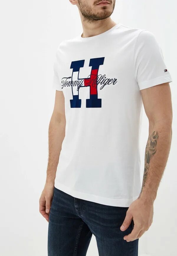 Футболка томми. Футболка tommy hilfiger 2019. белая футболка томми хилфигер. футболка томми хилфигер мужская футболка белая 2019. томми хилфигер с коротким рукавом.