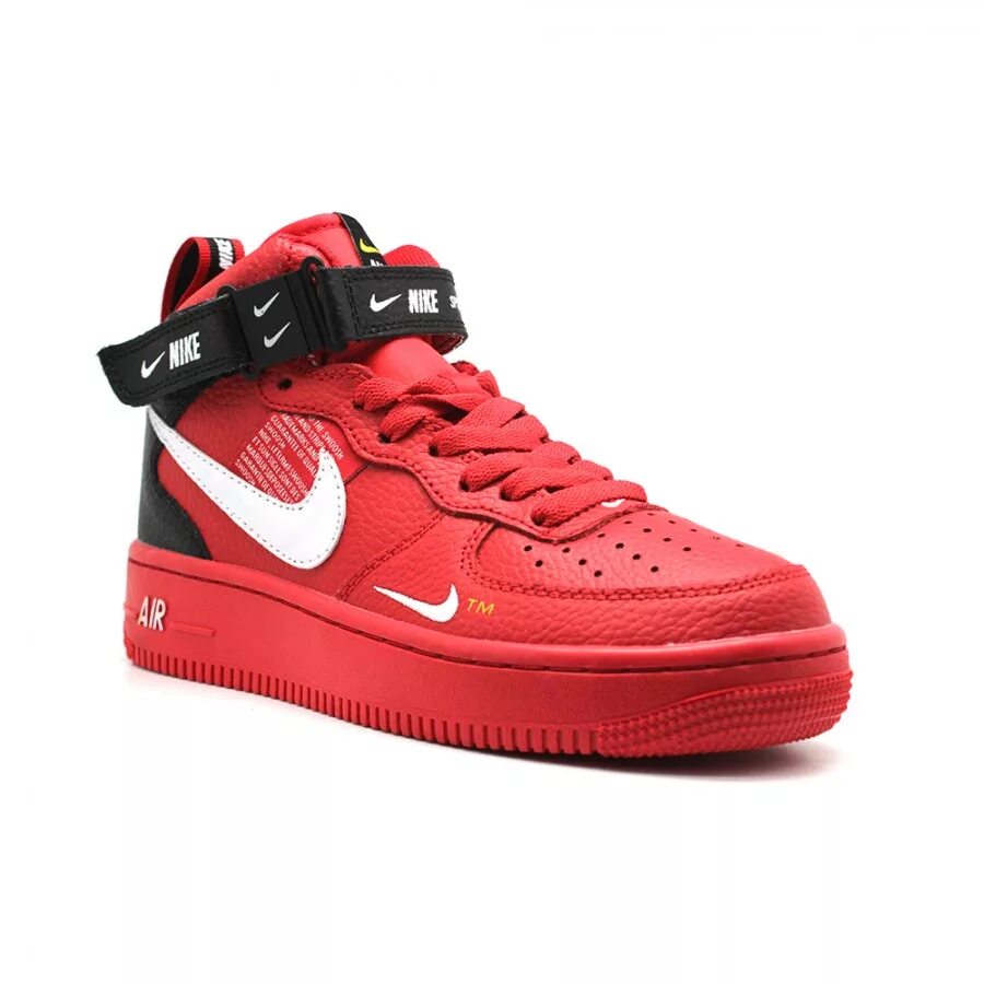 Заказать кроссовки nike. Кроссовки Nike Air force1 Mid. Nike Air Force 1 lv8 GS. Nike Air Force 1 07 Mid lv8 Red. Nike Air Force 1 Red.