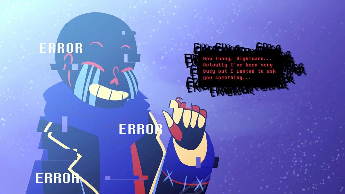 Error sits