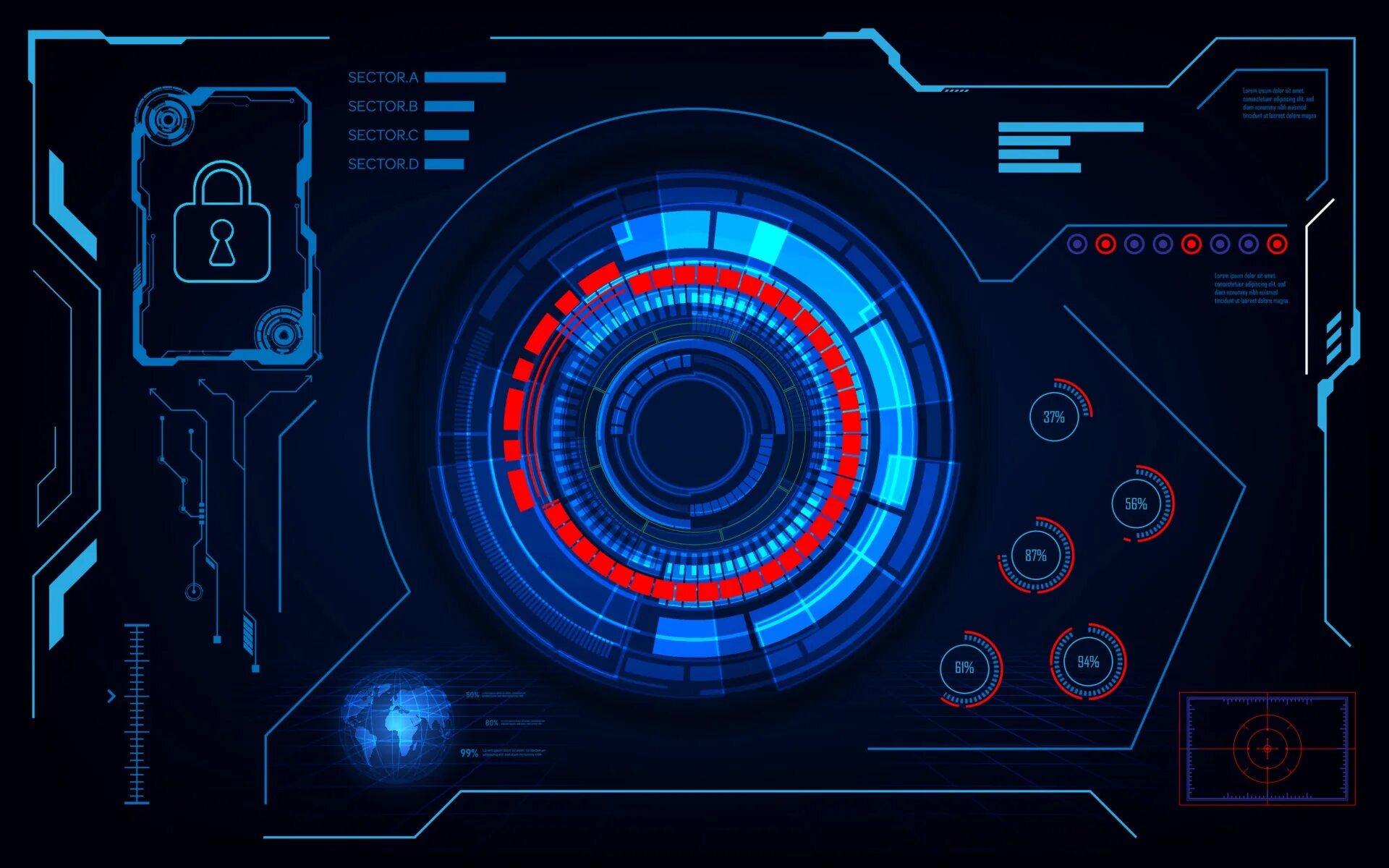 Hud interface. Футуристичный hud интерфейс. sci-fi interface hud. фантастический интерфейс. интерфейс будущего.