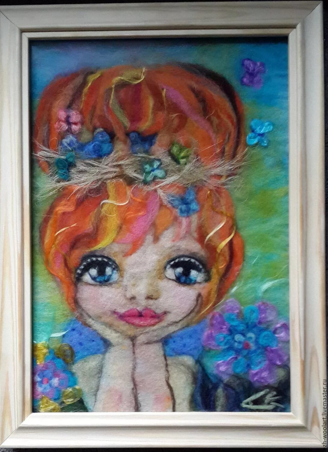 Картины из шерсти. Живопись шерстью море. Картина из шерсти девочка. Мк буянковой екатерины шерстяная акварель. Живопись шерстью портрет.