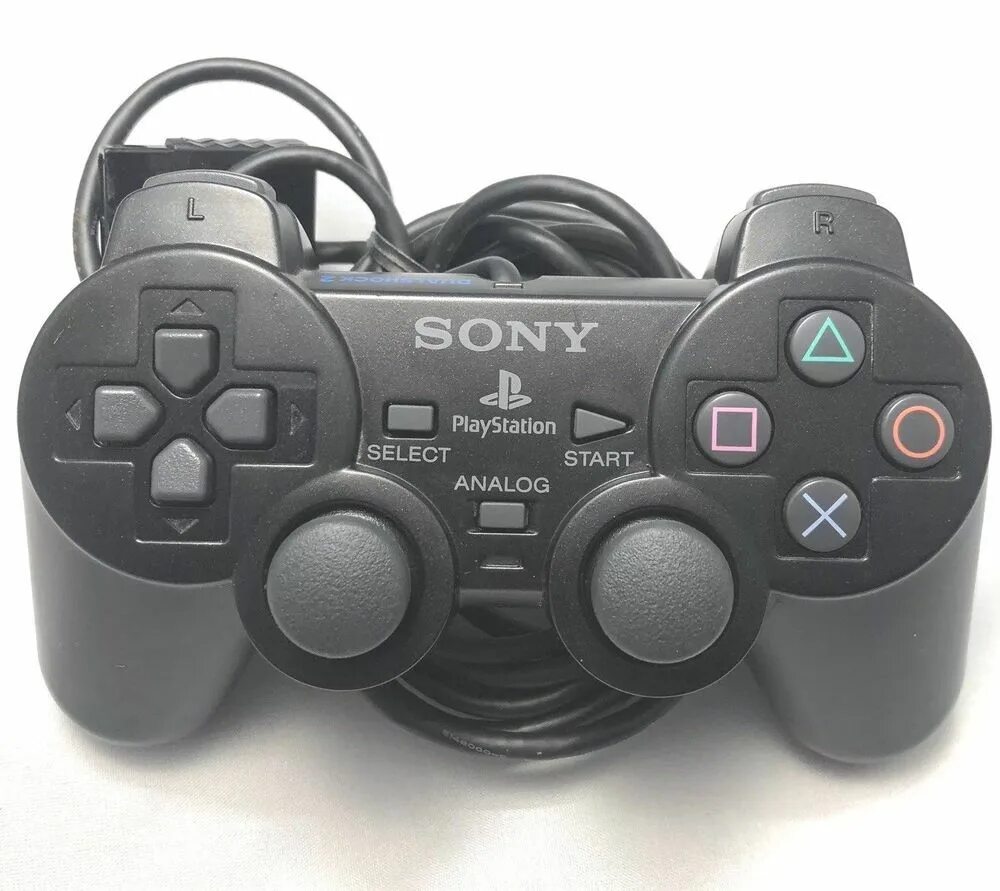 Джойстики сони купить. Dualshock ps2. Сони дуалшок 2. PLAYSTATION 2 Dualshock. Джойстик сони плейстейшен 2.