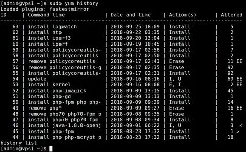 Centos sudo