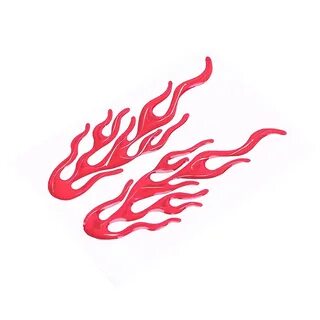 Наклейка огонь