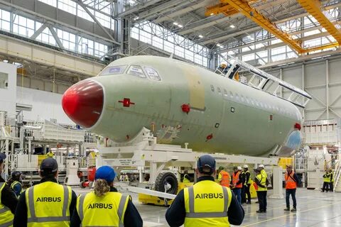The new assembly line in Toulouse (Airbus) 