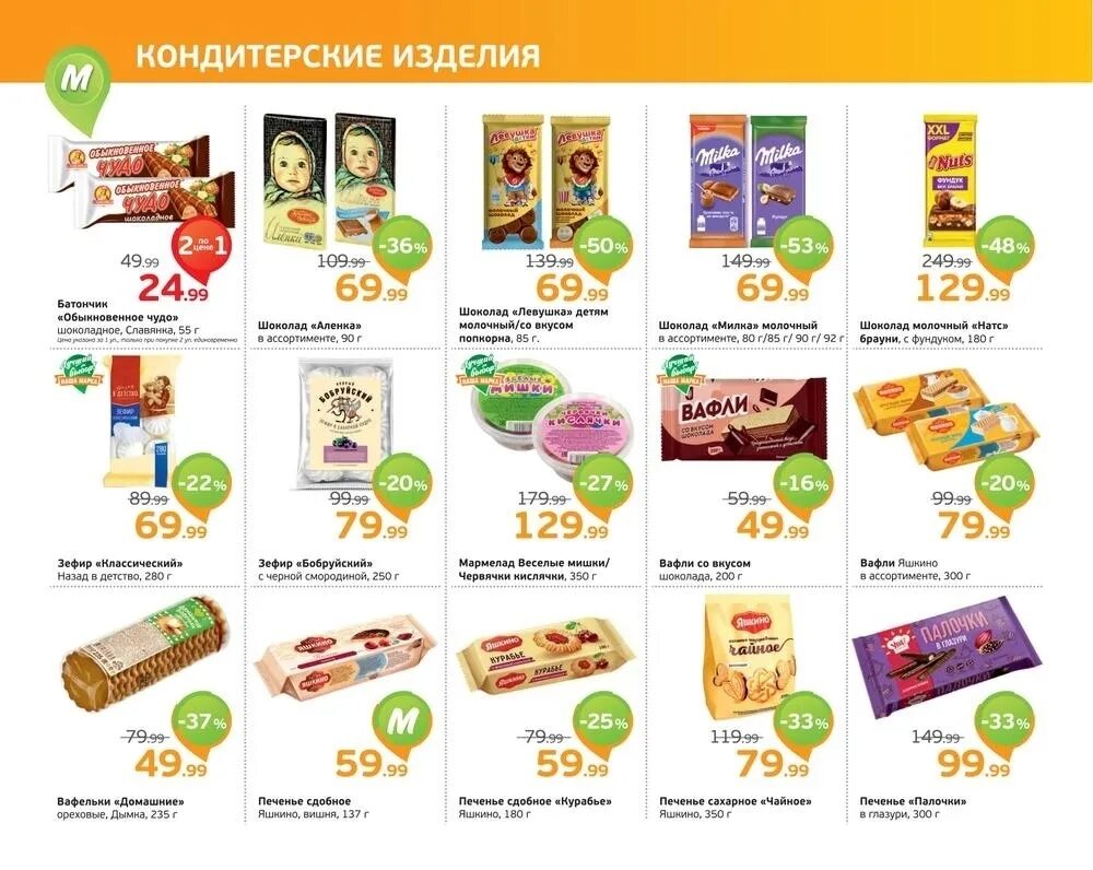Акции в монетке с 21 октября