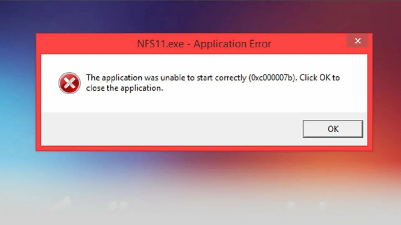 Ошибка при запуске фотошопа 2021. Ошибка инициализации при запуске игры, [135dec40:3fbbecd0:00000064:00000000]. Unable. Unable to start activity. Ошибка 0xc00007b.