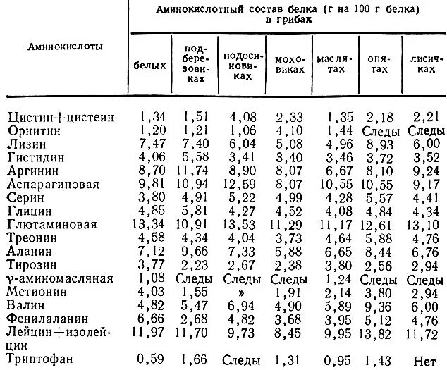 Грибы содержание белков жиров. Состав грибов шампиньонов химический таблица. Белый гриб состав витаминов и минералов. Пищевая ценность шампиньонов таблица. Аминокислотный состав шампиньонов.