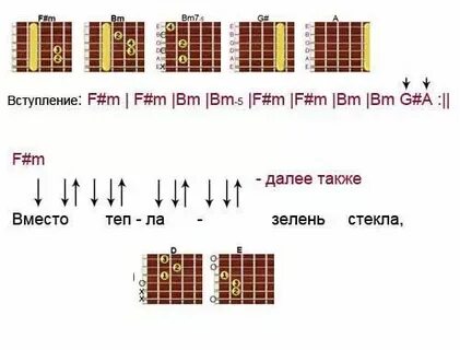 Перемен на гитаре без баре