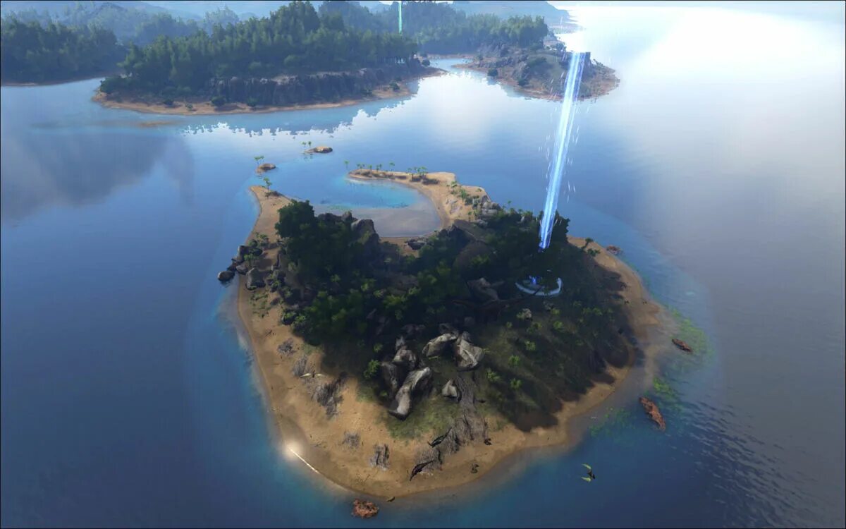 Где находится остров травоядных в арк The Island/nl ARK: Survival Evolved Wiki