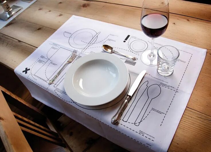 Set he table