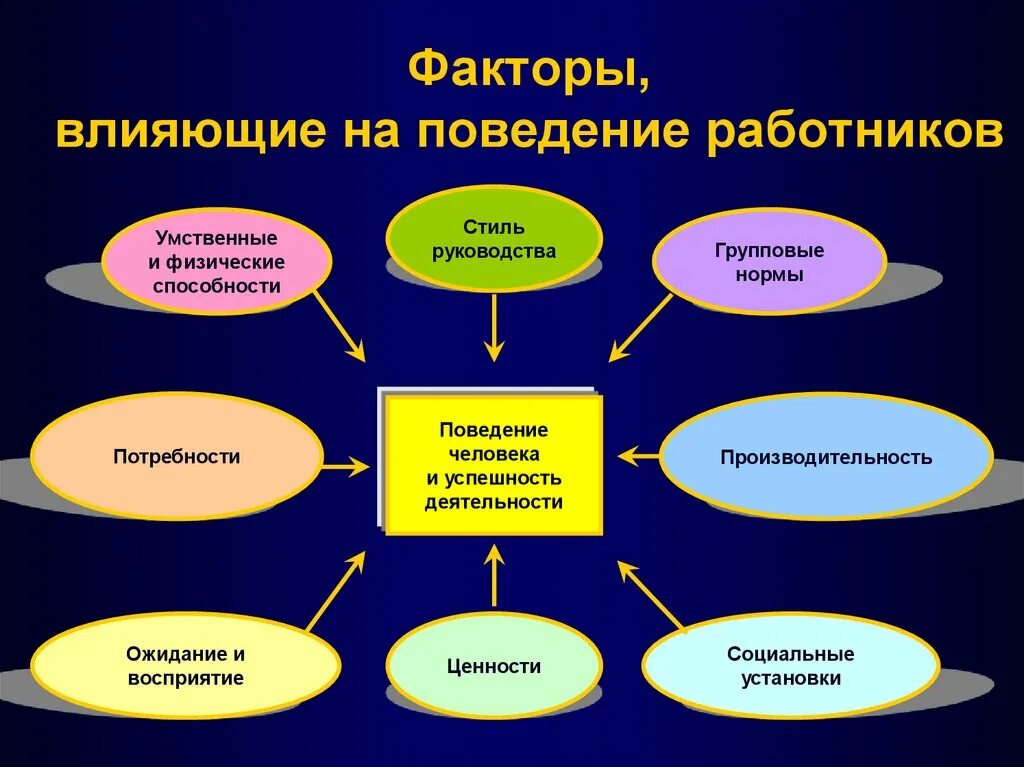 Факторы влияющие на поведение работников. Факторы влияющие на поведение человека. Факторы воздействия на поведение персонала. Факторы влияния.