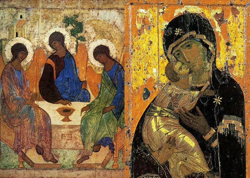 Известные иконы андрея рублева. Иконы написанной андреем рублевым. Благовещение рублев икона. Иконы написанной андреем рублевым. Иконы работы андрея рублева.