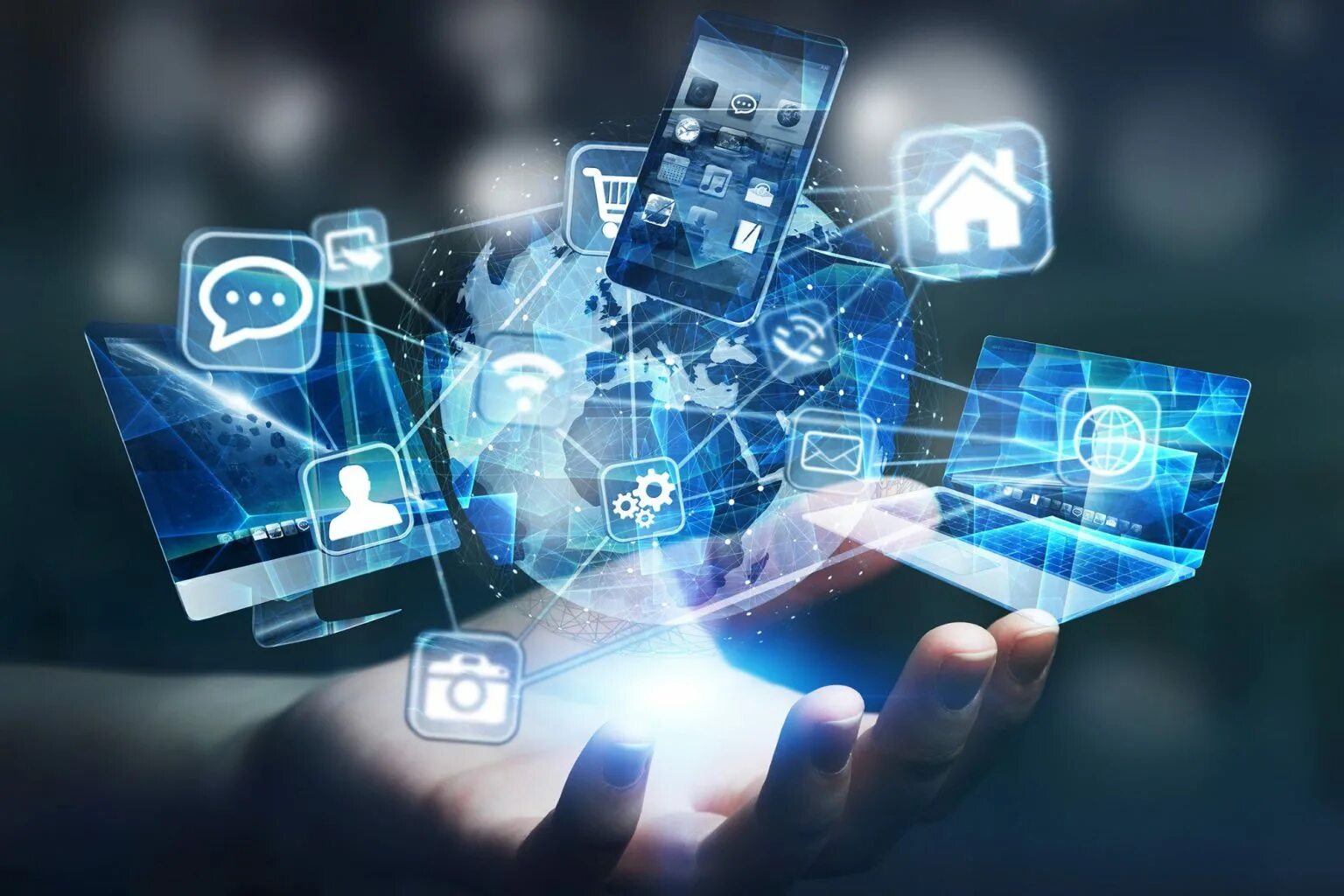 Современные технологии. Онлайн инструменты. Интернет реклама фон. Интернет маркетинг. Бесплатные сервисы изображений.