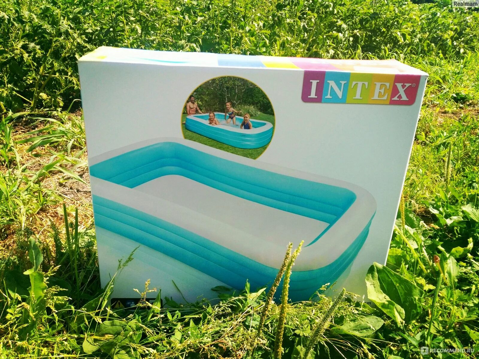 Бассейн 366 99 см intex. Intex бассейн 366х99 см.