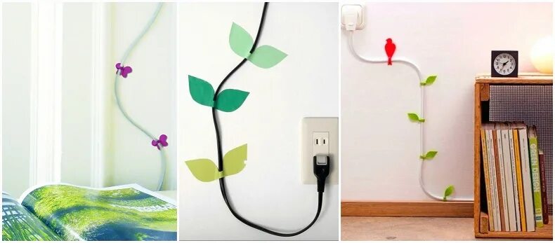 Trucos para disimular y esconder cables vistos Hide wires, Home decor decals, Ho