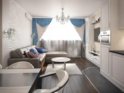 Планировка кухня гостиная 20 кв м прямоугольная