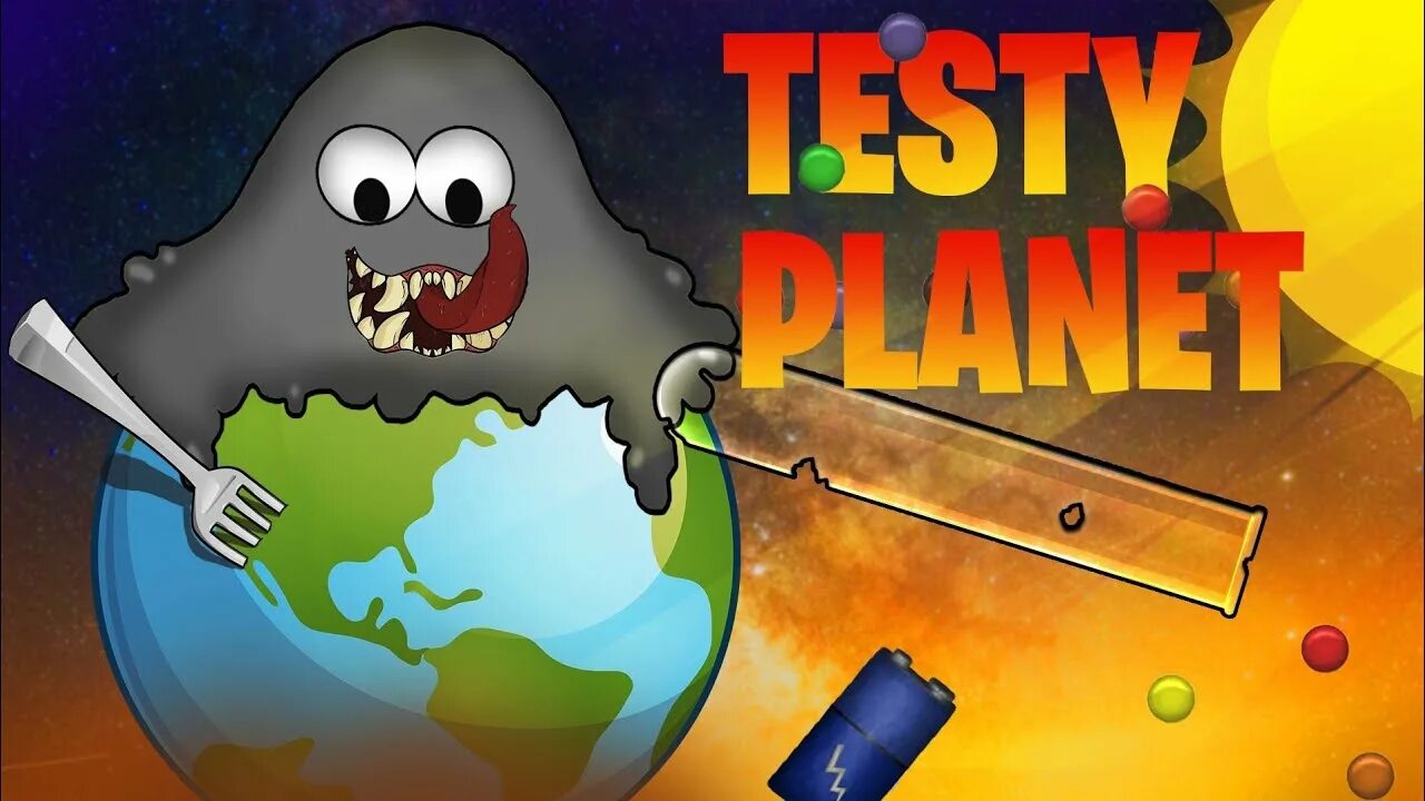 Tasty Planet Глазастик. Съешь планету. Игра съедает землю.