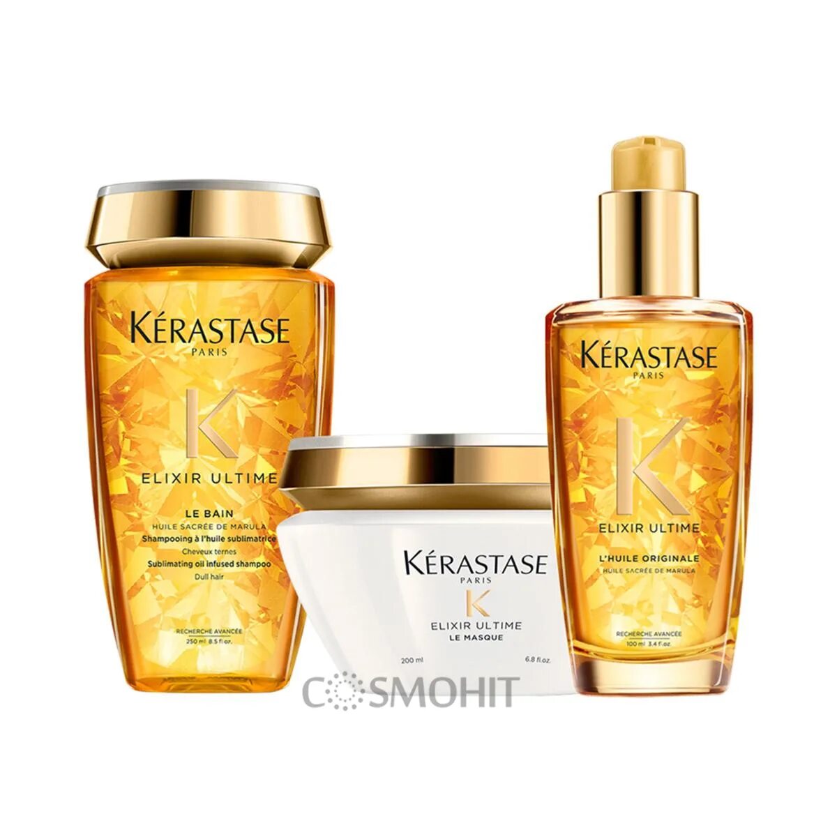 Масло для волос kerastase. Kerastase Elixir ultime маска. Kerastase Elixir ultime набор. Керастаз Elixir ultime le Fondant. Kerastase Elixir ultime for thin hair buy UAE.