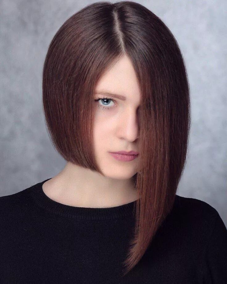 Found on Google from pinterest.com Hairstyles haircuts, Short thin hair, Asymmet
