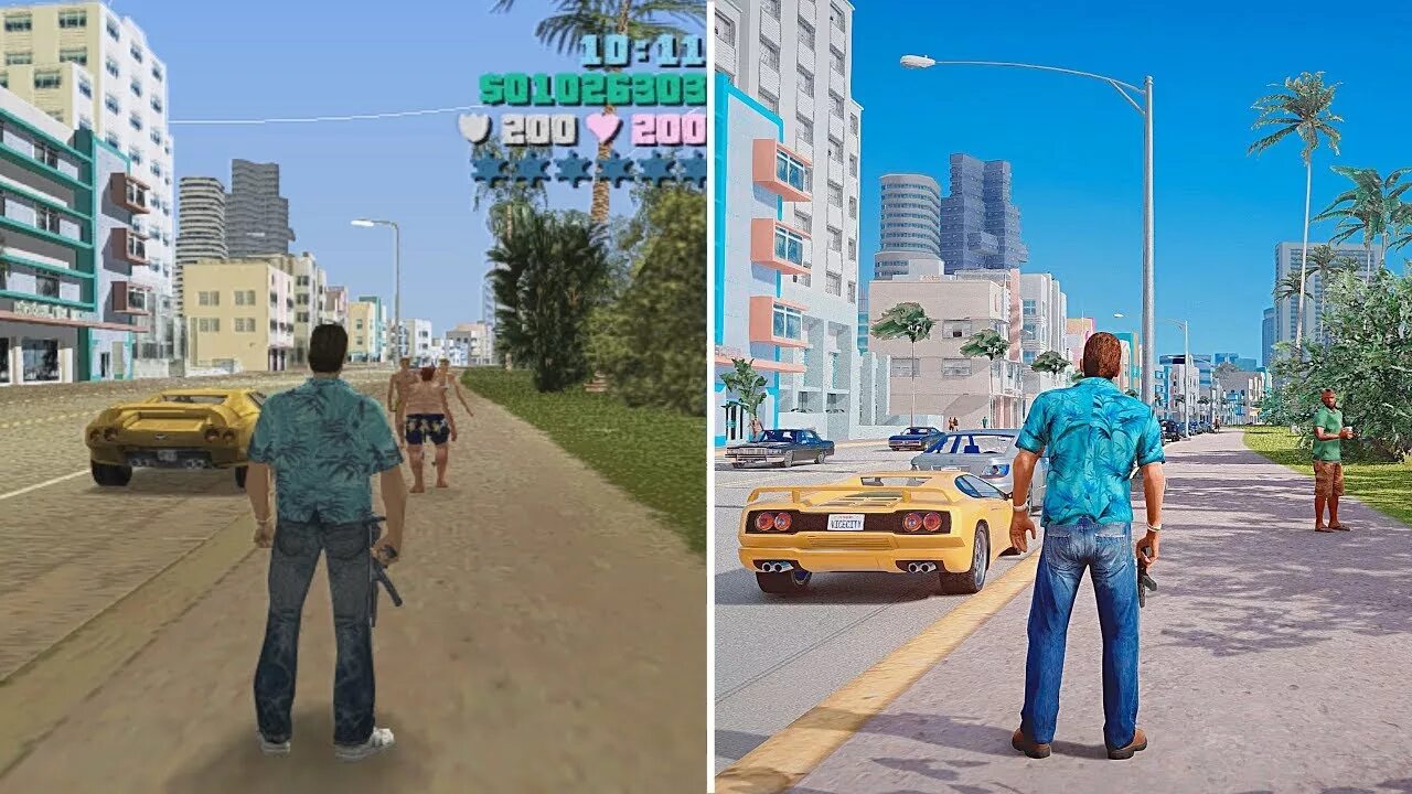 ГТА 3 vice City. GTA vice City ps2 vs PC. ГТА 5 ремастер. GTA 5 Вайс Сити.