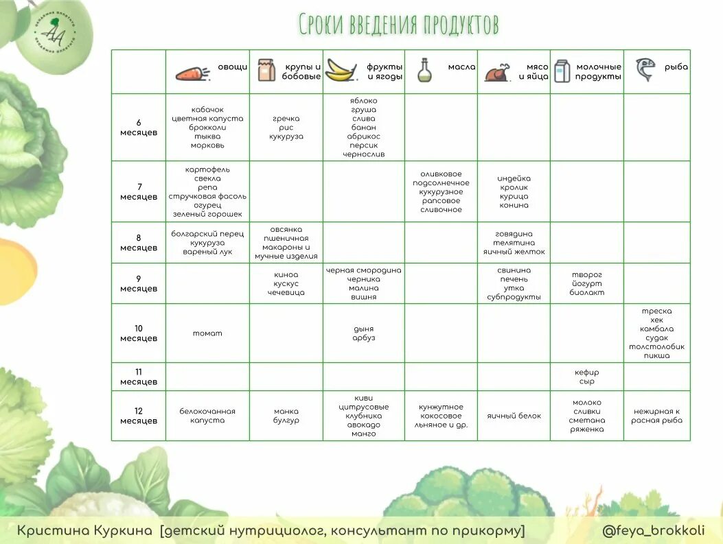Прикорм 3 неделя. Схема овощного прикорма. Овощи и фрукты по месяцам прикорм. Таблица ввода овощей по месяцам. Таблица ввода овощей в прикорм по месяцам.