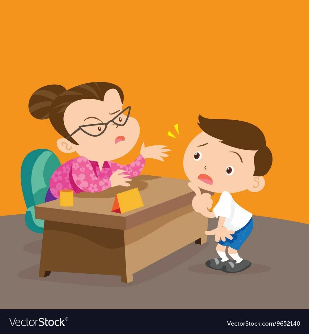 Ask the teacher when