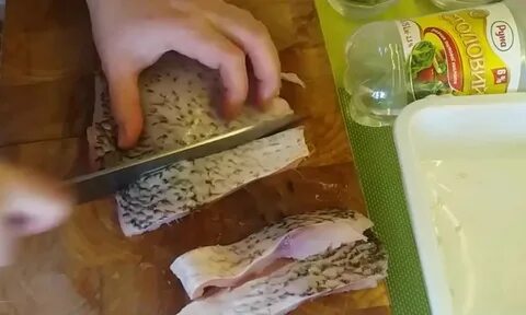 Вымачивают рыбу после сухого посола