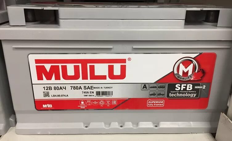 Battery 80. 80ач mutlu аккумулятор. АКБ-80 А/Ч mutlu SFB lb4. Аккумулятор mutlu SFB m2 lb4.80.062.a ОП 80 Ач 620 а 315х175х175 SMF [l4b]. Аккумулятор mutlu 80.