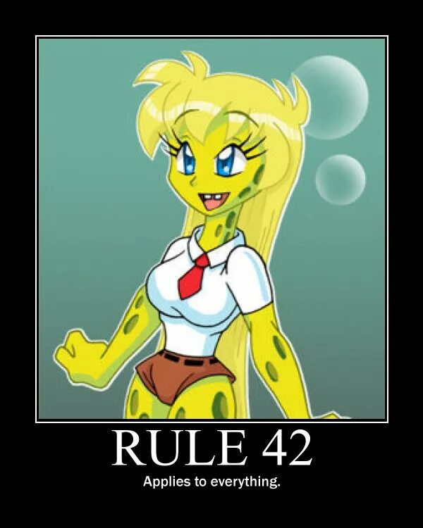 Губка Боб Rule 34. Спанч Боб Rule 63. Rule 42. Rule 36.
