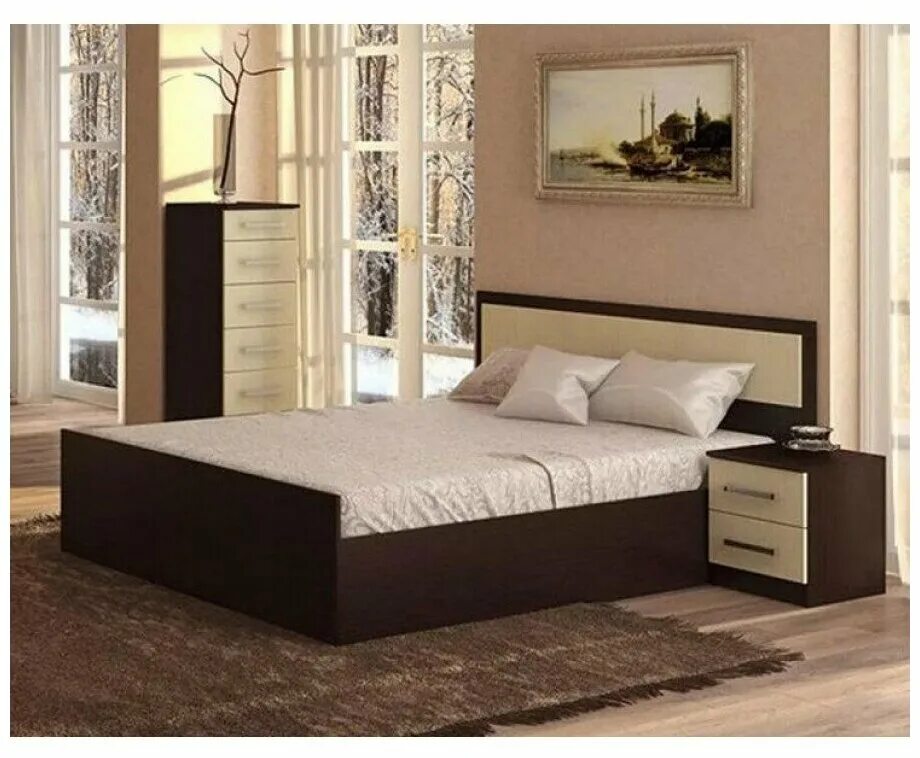 кровать 1 4 на 1 9