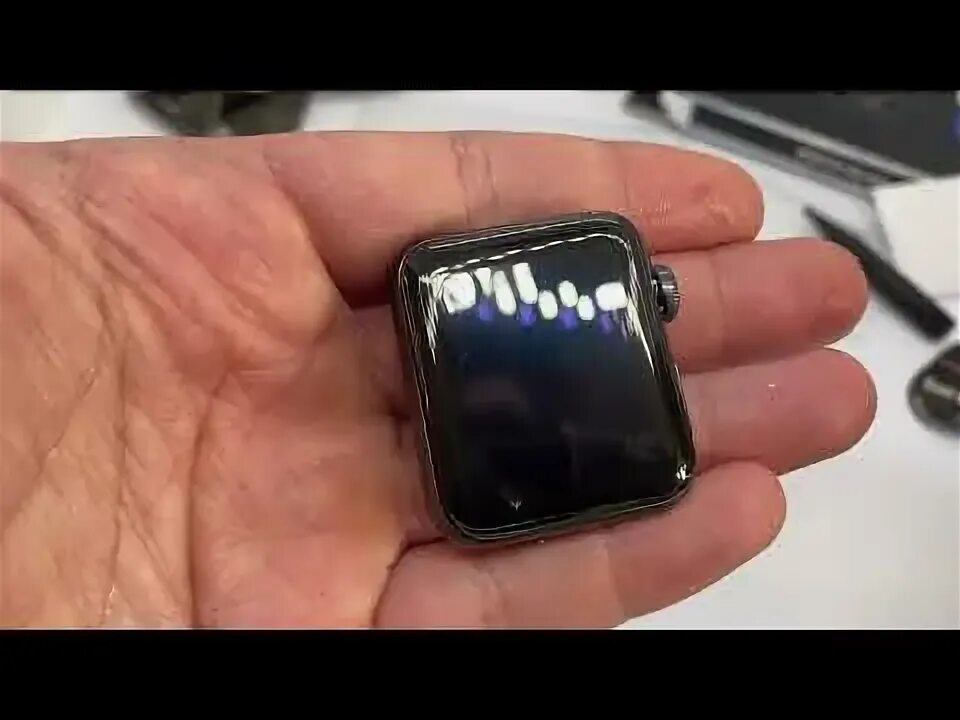 Ультрафиолетовое защитное стекло на Apple Watch 4/5/6 44 мм - купить в интернет-
