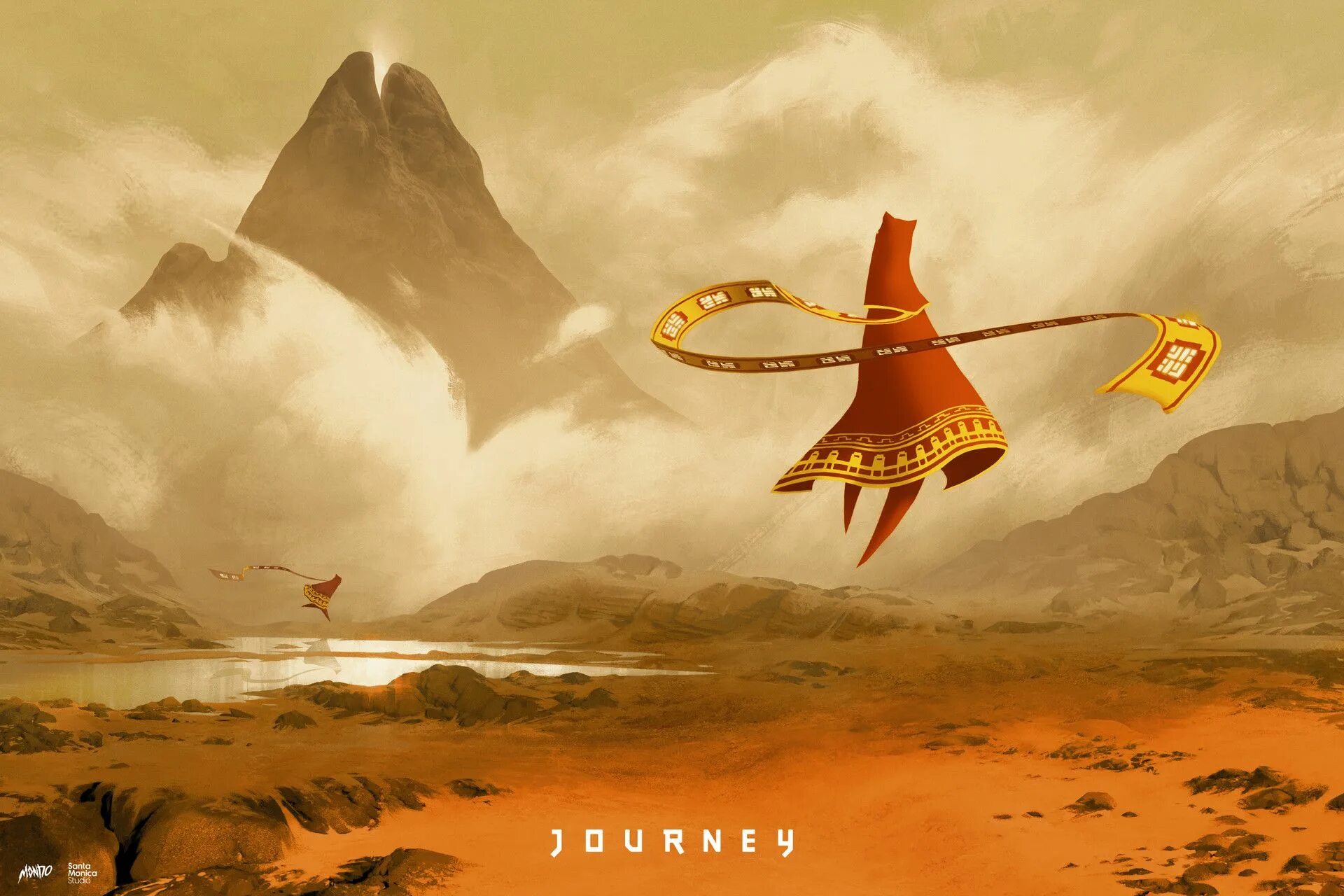 1.18 journey. Journey (игра, 2012). Джорни путешествие игра. Tomislav Jagnjic. Journey концепт арт.