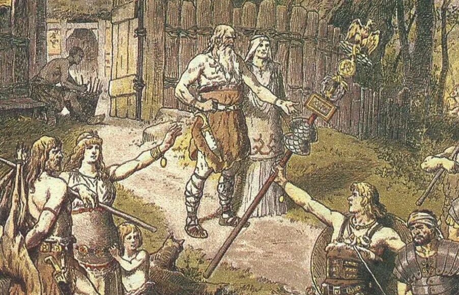 жизнь германцев. варвары кельты германцы. деревня древних германцев. образ жизни германцев. древние германцы скотоводство.