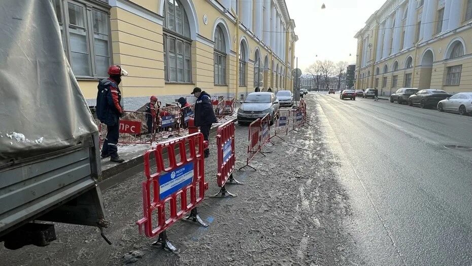 Что в центре петербурга сегодня