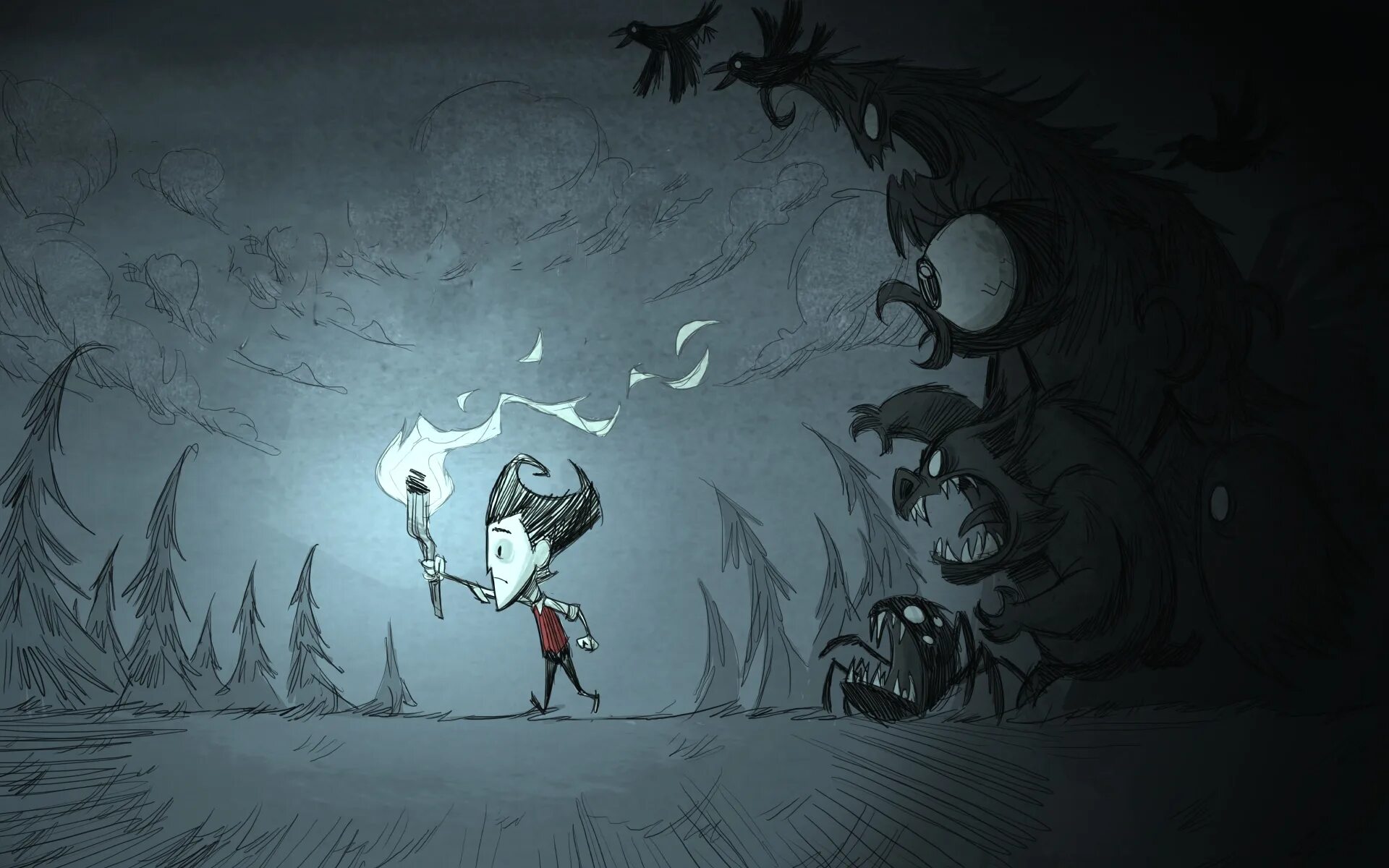 Don t play with me. Don t Starve. Уилсон don't Starve. Don't Starve together Уилсон. Don't Starve together обои.