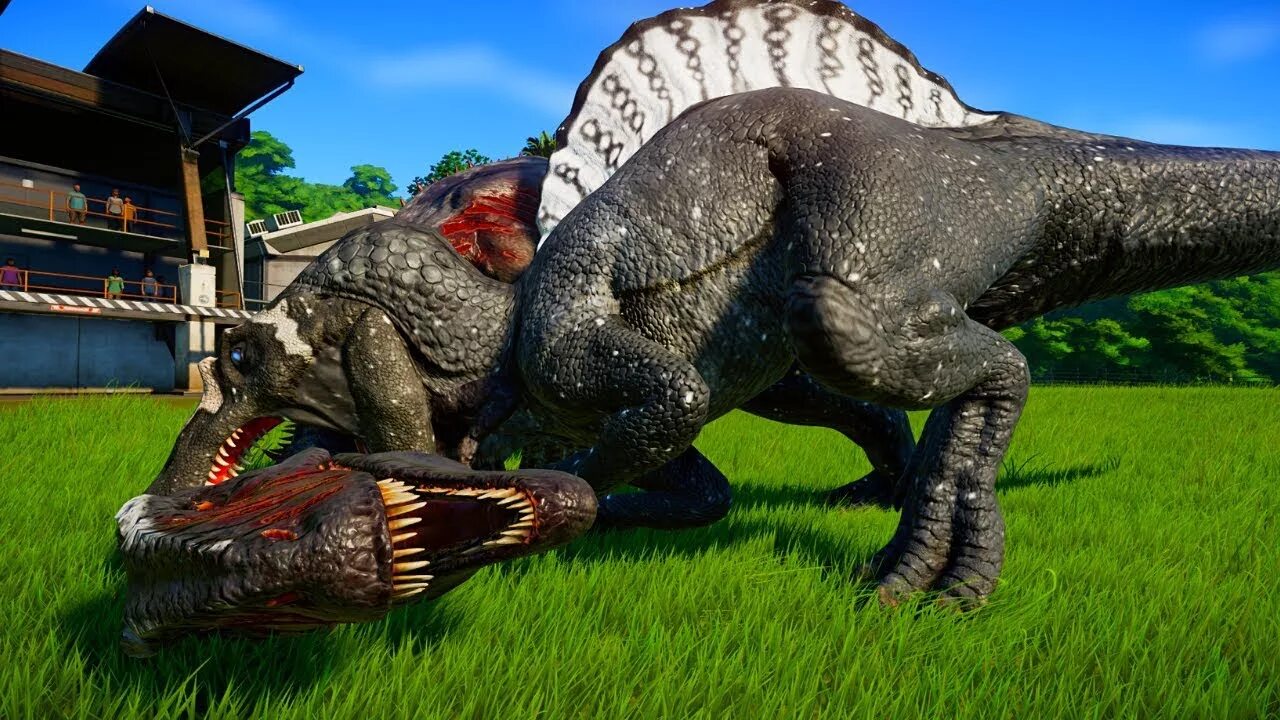 Jurassic world evolution 2 версии. Jurassic World Evolution 2 Гиганотозавр. Спинозавр Jurassic World Evolution. Спинозавр Jurassic World 2. Мир Юрского периода Эволюция 2 Спинозавр.