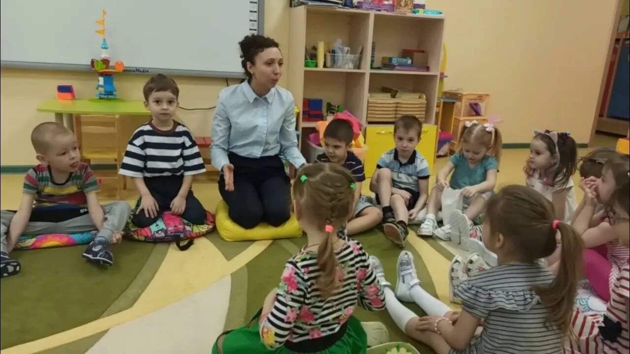 Подготовительная группа утренние игры