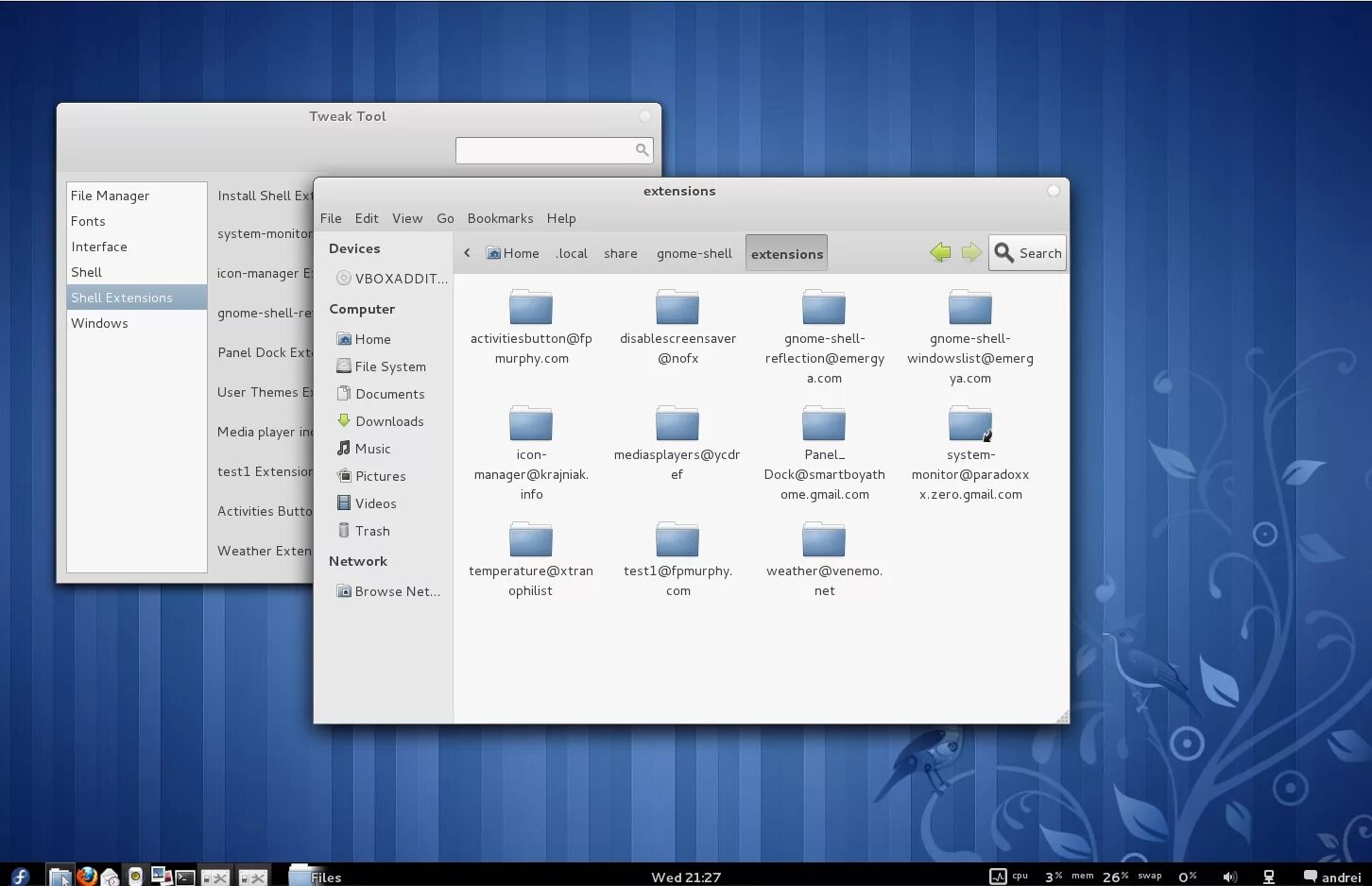 Расширений gnome shell не работает. Gnome classic. gnome-shell-extensions. gnome и классический gnome. ubuntu gnome.