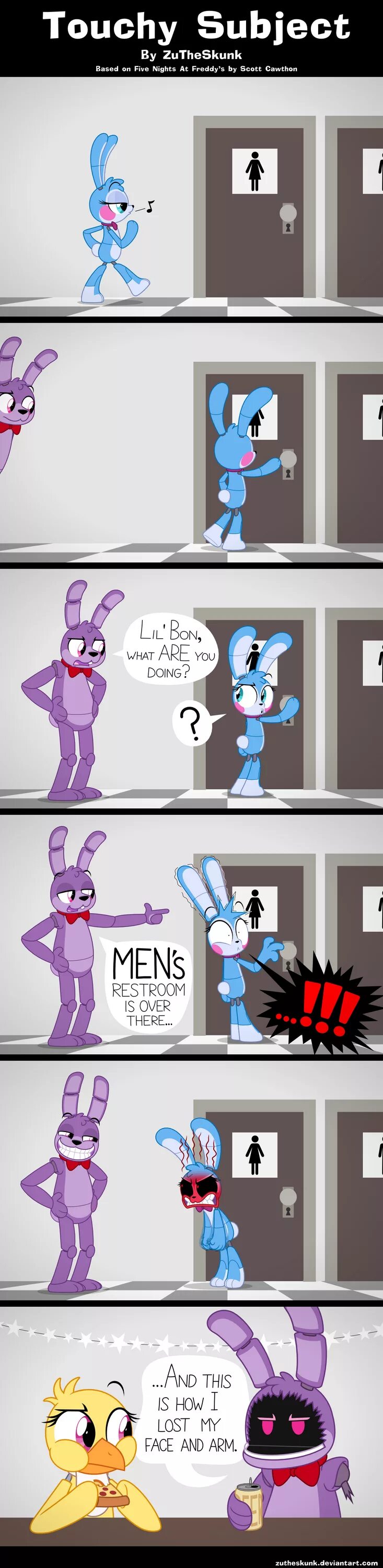 Bonnie comic. Фнаф 2 комикс с фредди и бонни. Фнаф мангл комикс. Фнаф фредди и бонни любовь комиксы. Той боний и олд бонни любовь.