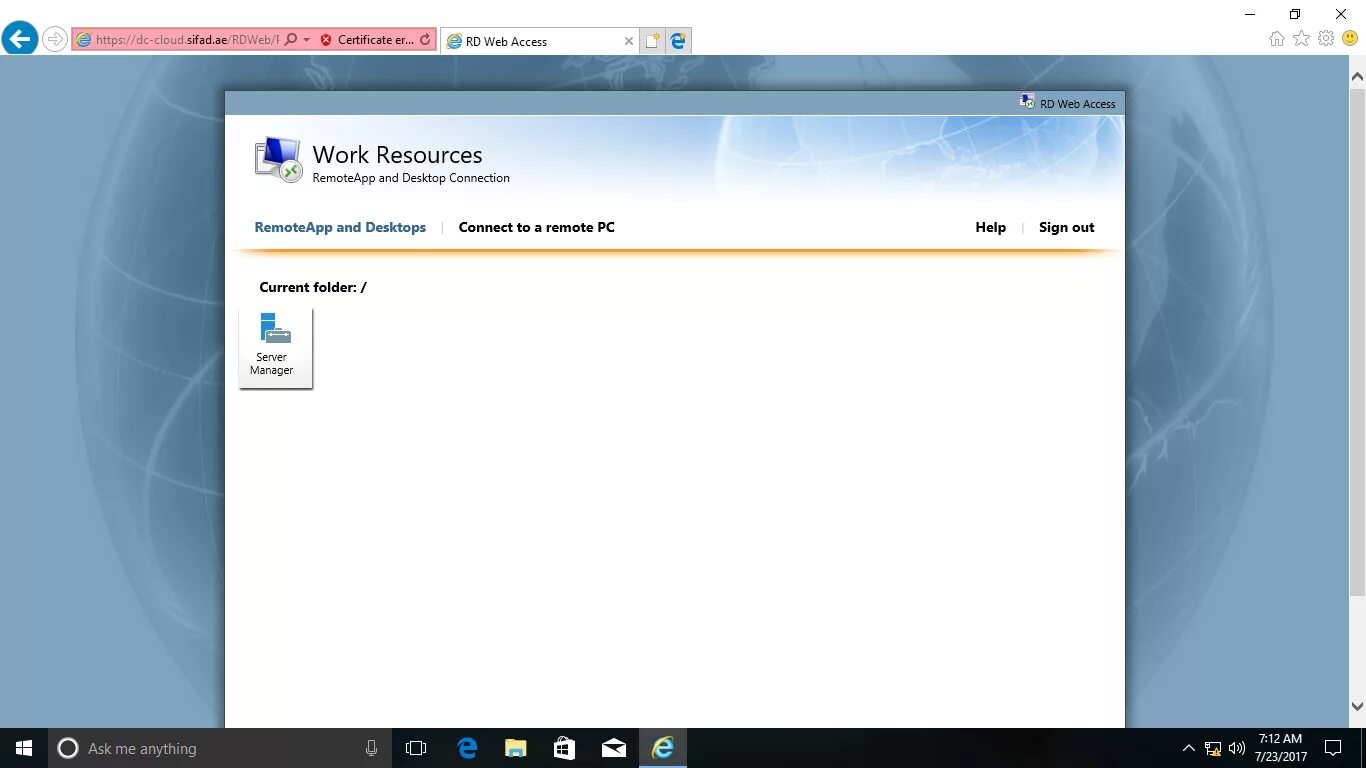 Windows remote apps. Windows remoteapp. windows server 2016. развернуть windows server. rdweb.