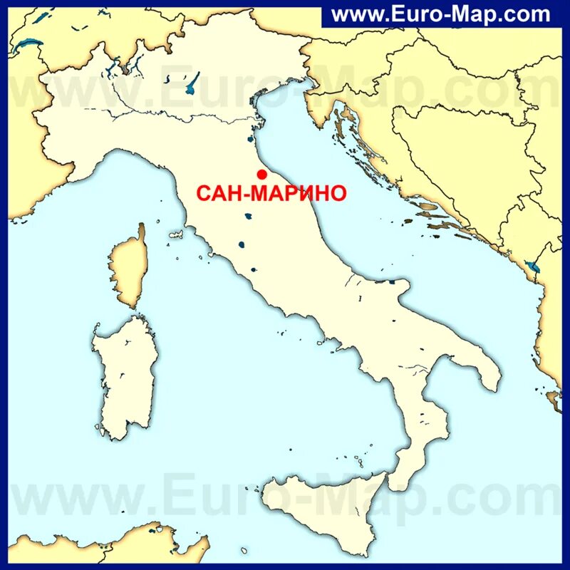 Где находится марино. Ватикан и Сан Марино на карте Италии. Сан-Марино на карте Италии. Сан Марино Италия на карте Италии.