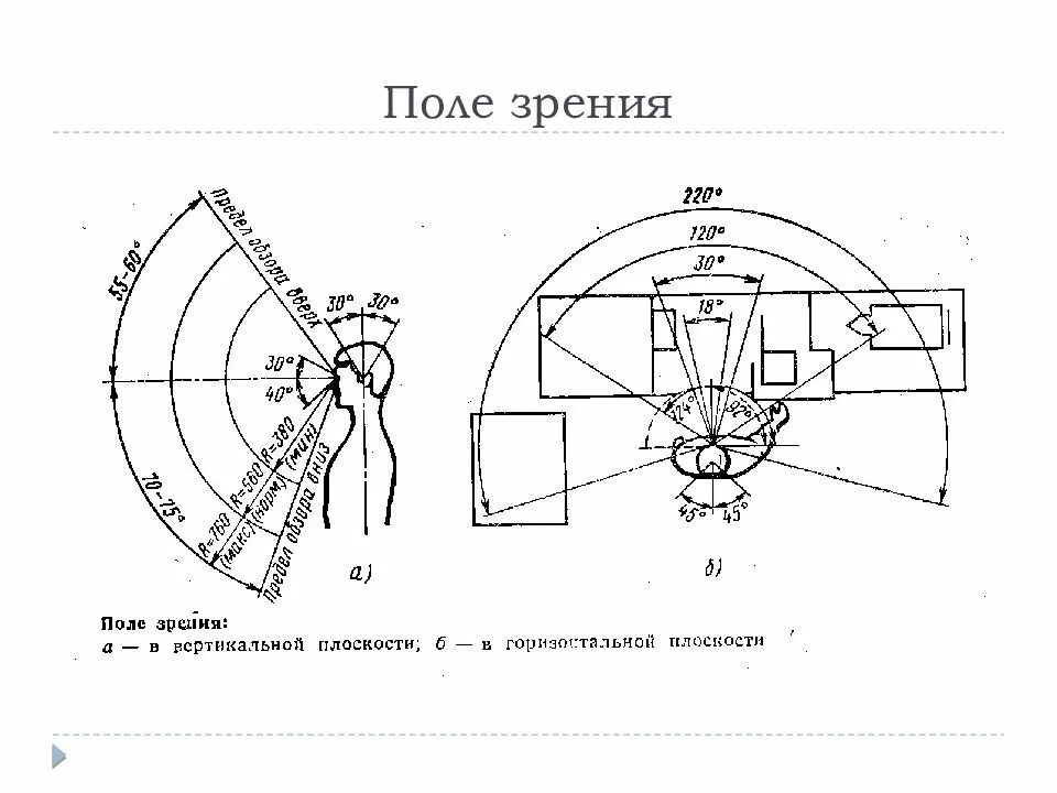 Поле зрения это. Поле зрения. Поле зрения человека схема. Поле зрения разметка. Информационные зоны визуального поля обзора человека.