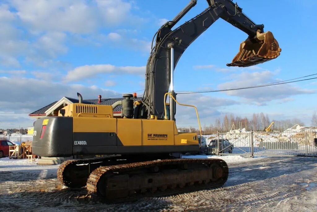 Экскаватор вольво 480. Экскаватор Volvo ec480dl. Экскаватор гусеничный Volvo ec480dl. Volvo 480 экскаватор. Вольво ЕС 480 DL.