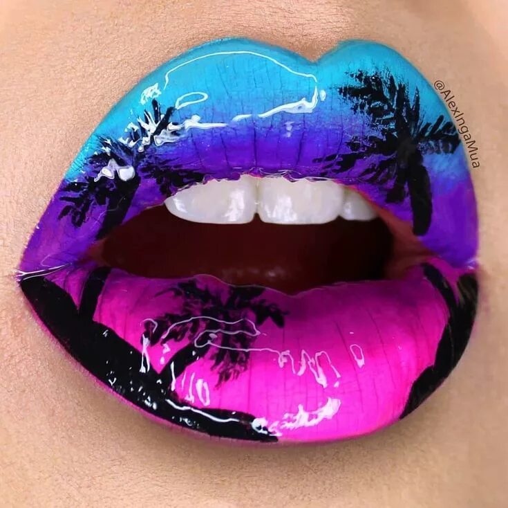 Karla Powell Makeup photography, Nice lips, Bright lips